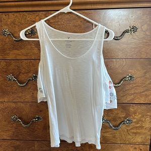 American Eagle Open Shoulder Tee